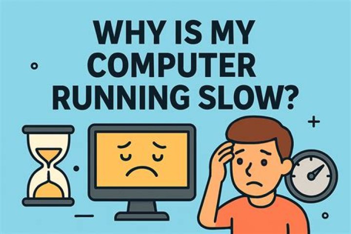 How is my computer slow all of a sudden?