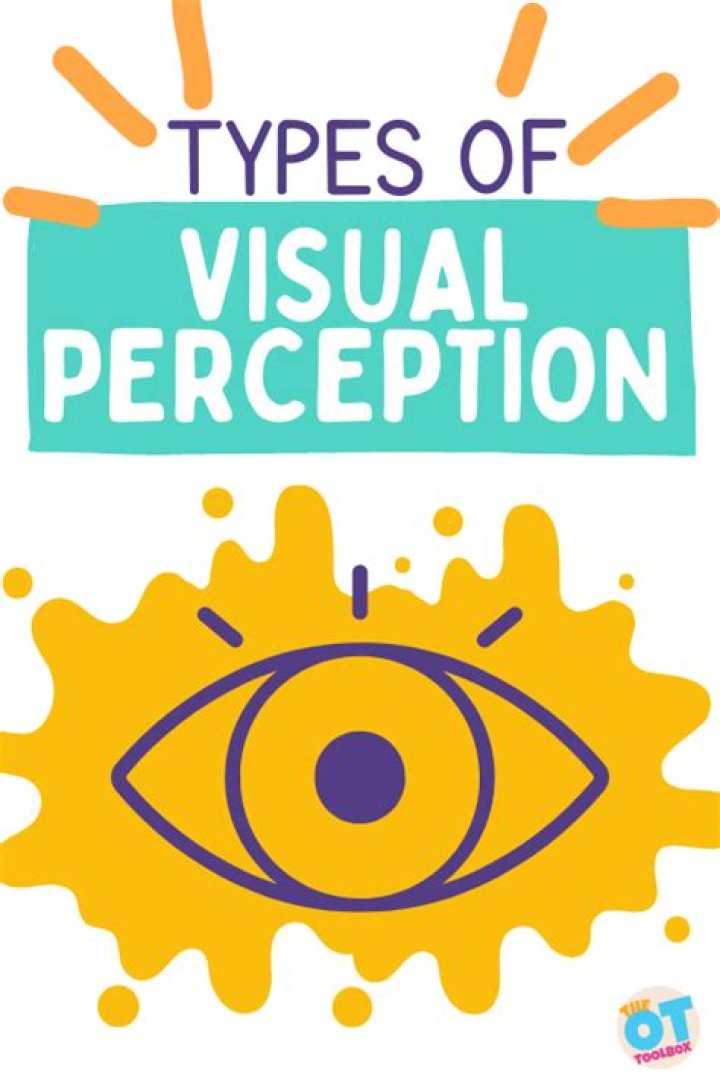 In the visual perception?