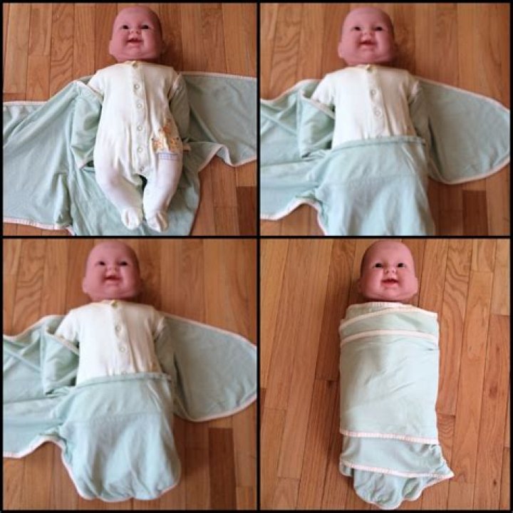 Were swaddling clothes used for burial?