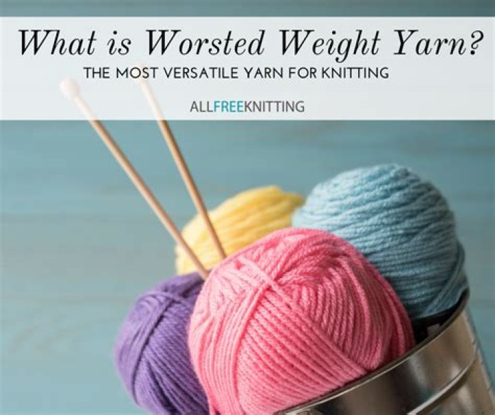 What weight yarn is worsted?